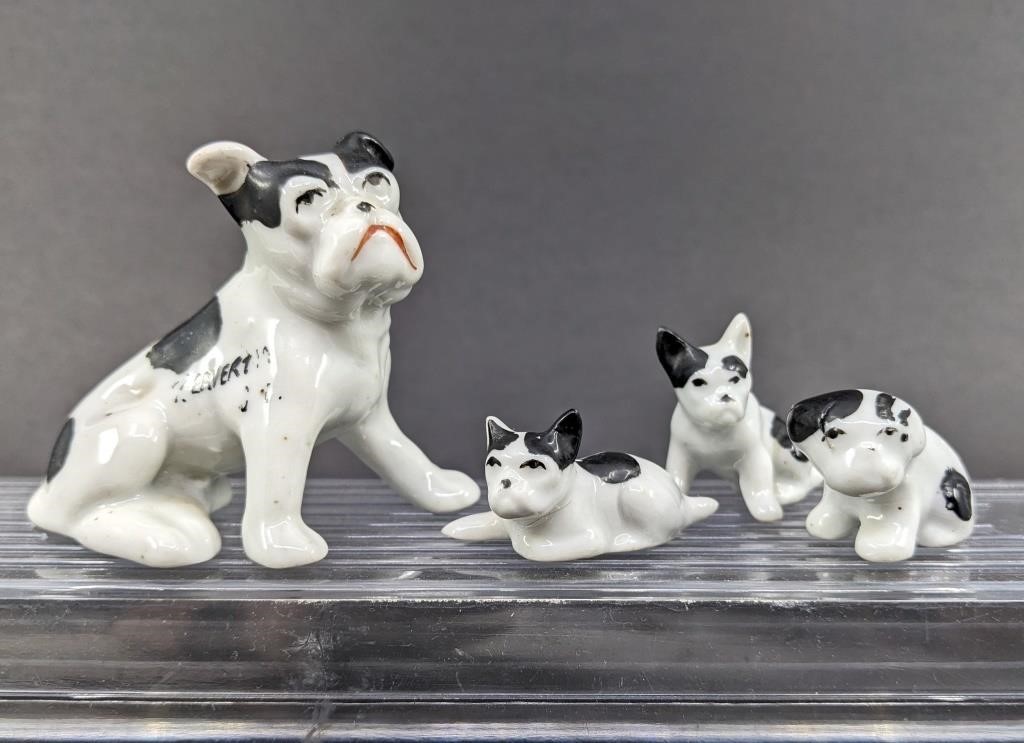 Miniature Dog Figurines