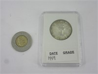 0.50$ Canada 1959 silver