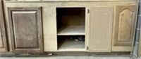 Unfinished Four Door Cabinet