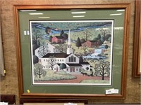 Charles Wysocki Framed Print