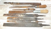 ANTIQUE FILES & OTHER CARPENTRY TOOLS