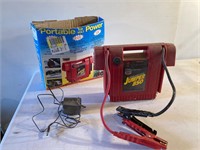 Portable 12 volt power pack.