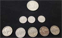 (9) COINS - SEE DESCRIPTION