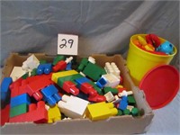 Lot of misc. toy building pieces