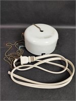 Pull Cord Metal White Light Switch Bell Assembly