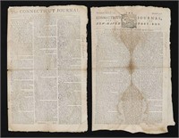 1775, Pair of Connecticut Journals