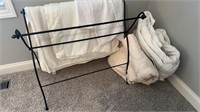 Blankets and Blanket Rack