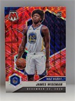 2020-21 Panini Mosaic Prizm James Wiseman RC #266