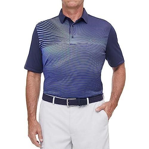 Greg Norman Men Polo Shirt (Robin Blue  XXL) $25