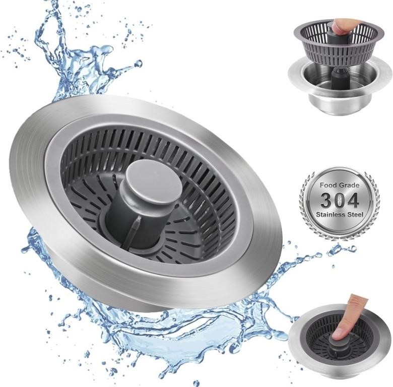 (new)Kitchen Sink Drain Strainer and Sink Stopper