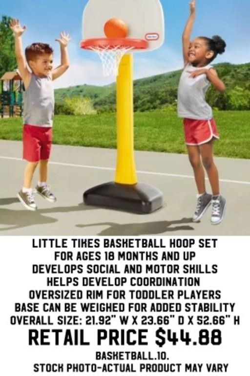 Little Tikes Basketball Hoop Set