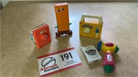 VINTAGE FISHER PRICE TOYS - PLAYING CARDS-LITTLE