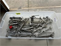 Large assortment of wrenches