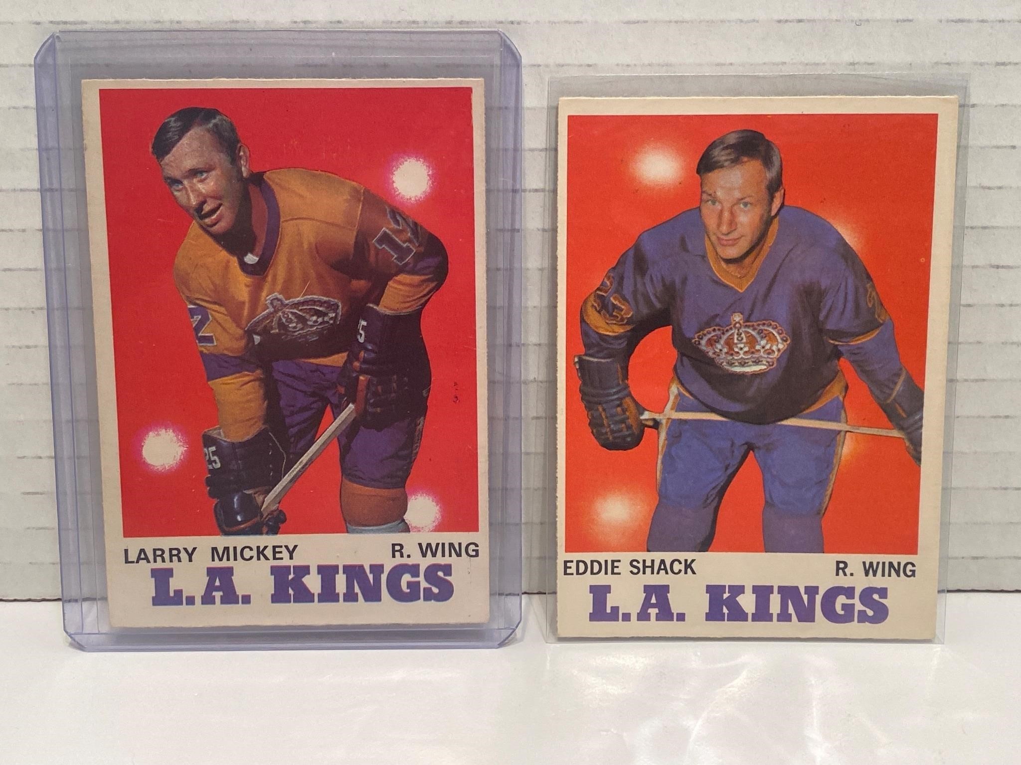 2 X 1970/71 LA Kings Card Lot