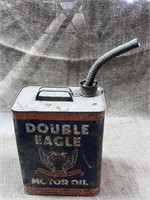 rare double eagle motor oil 2 gallon