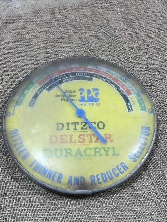 ditczo thermometer vintage