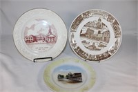 Vintage Starke, Florida Souvenir Plates