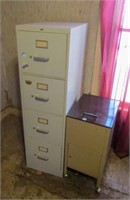 4 Drawer File Cabinet & Rolling File Cabinet