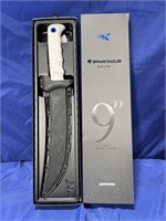 9” pro fillet Spartacus knife with sheath