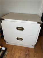 2 Drawer mid century side table