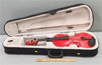 Violin & Case Musical Instrument