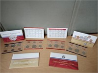 1986 & 1987 UNCIRCULATED COIN SETS