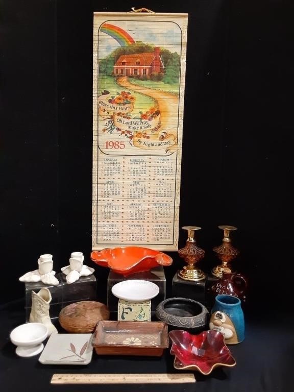 Vintage Variety Including Frankoma Pottery