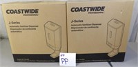 2 Case Coastwide J Series Automatic Dispenser