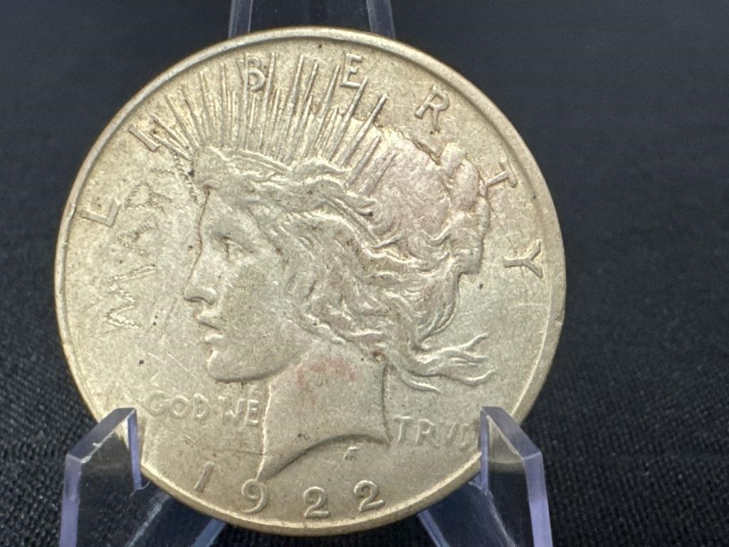 1922 Silver Peace Dollar