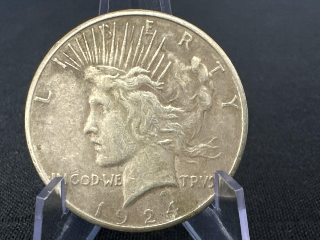 1924 Silver Peace Dollar