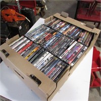 BOX OF DVDS