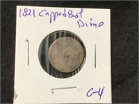 1821 Silver Capped Bust Dime