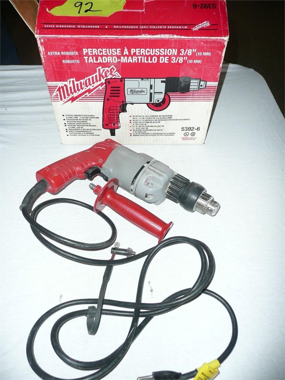 Milwaukee Hammer Drill