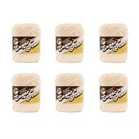 Lily Sugar'N Cream Soft Ecru Yarn - 5 Pack of