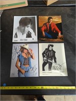 Collection of photos and autographs