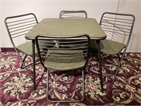 Cosco Folding Card Table & 4 Chairs