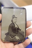 Tin Type of a Victorian Woman