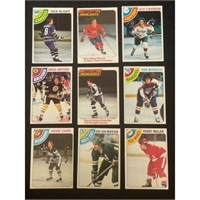 1978 Topps Hockey Partial Set 137 Of 264