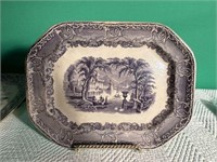 Antique China Platter