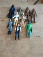 Vintage small Star Wars figures