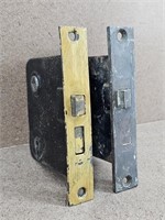 2pc Mortise Door Lock Set Face Plates