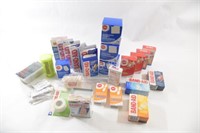 Sealed & Open Packages of Band Aid, Gauze