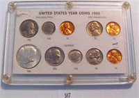 1968 United States Year Coin Set