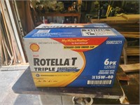 Shell Rotella T 15w-40 engine oil , 6 gal.