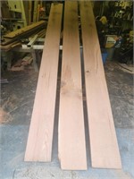 Oak boards smallest is 1.5x 12x 12'1" L