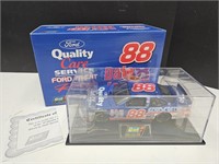 #88 Jarret NASCAR w/Display Case & Box COA