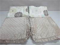 2 SETS OF PILLOW COVERS