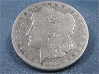 1904-S Morgan Silver Dollar 90% Silver