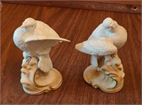 Lefton White Dove Figurines