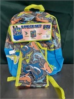 5 Piece Shark backpack set
